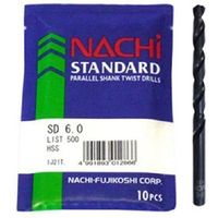 不二越 ナチ（NACHI） 鉄工用ドリル 10本入 SD 5.0ミリ（直送品）