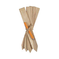 NUTSCENE（ナッツシーン） Oak Wooden Labels - Pack of 4， 20cm SO6（直送品）