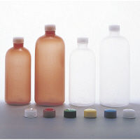 エムアイケミカル 外用瓶A茶（未滅菌） キャップ：白（基本色） 08-2935-0301（直送品）