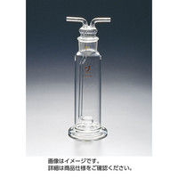 ケニス ガス洗浄瓶（板フィルタ付） 250mL 33460921（直送品）