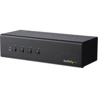 4ポートDVIデュアルリンクKVMスイッチ USBハブ搭載　SV431DL2DU3A　1個　StarTech.com（直送品）