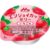 クリニコ 機能性飲料/ゼリー エンジョイカップゼリー いちご味 652345 1ケース（24個入）　　【介護食】介援隊カタログ E0872（直送品）