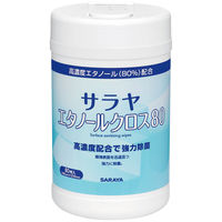 サラヤ エタノールクロス80 本体 441620 1個（80枚入）