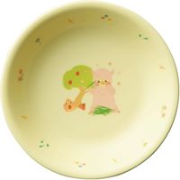 台和 メラミン 小皿 アルパカーナ イエロー MCー52ーALY 1セット（10個入）（直送品）