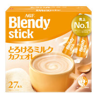 【スティックコーヒー】味の素AGF ブレンディ スティック とろけるミルクカフェオレ 1箱（27本入）