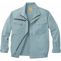 自重堂 制服百科 空調服長袖ブルゾン（服単品） アースグリーン S 54000（直送品）