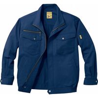 自重堂 制服百科 空調服長袖ブルゾン（服単品） ネービー M 54000（直送品）