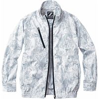 自重堂 制服百科 空調服長袖ブルゾン（服単品） シルバーカモフラ 4L 74050（直送品）