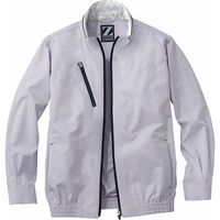 自重堂 制服百科 空調服長袖ブルゾン（服単品） シルバー 5L 74050（直送品）