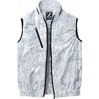 自重堂 制服百科 空調服ベスト（服単品） シルバーカモフラ M 74060（直送品）