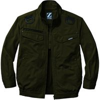 自重堂 制服百科 空調服長袖ブルゾン（服単品） オリーブ 5L 74120（直送品）