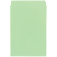 カラー封筒 アメリカン40 グリーン 角2 1箱(500枚） ムトウユニパック
