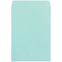 カラー封筒 アメリカン40 ブルー 角2 1箱(500枚） ムトウユニパック
