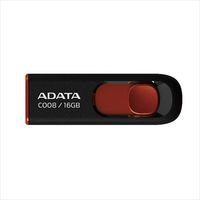 USBメモリー 16GB スライド式 USB2.0対応 AC008-16G-RKD 1本 ADATA