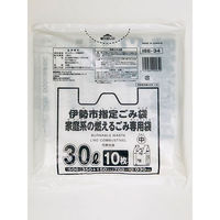 ジャパックス   伊勢市指定ゴミ袋  30L 手付  ISE34 1ケース（600枚）（直送品）