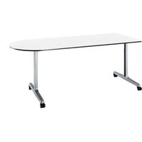 オカムラ インターアクトMT 会議テーブル 配線孔なし ホワイト 1台