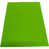 カラーフエルト 黄緑色 1mm 1000mm巾 5m 無地 COLORFELT黄緑453-5m（直送品）