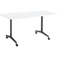 コクヨ 会議テーブルJUTO 角形天板スクエアコーナーＴ字脚キャスタータイプ W1500 D750