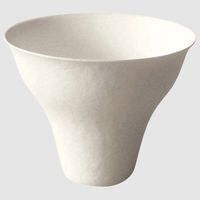 陶器のような紙の食器 WASARA ワインカップ 2010046 1包：800枚（50×16） （直送品）