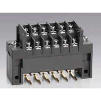サトーパーツ 2ピースコネクタ型プリント基板用ネジ式端子台 MLー100ーASー36P ML-100-AS-36P 1セット(25個)（直送品）