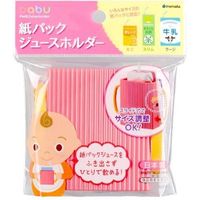 イノマタ化学 紙パックジュースホルダー ピンク 1128 20個（直送品）