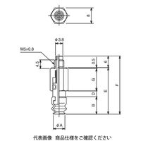 コンバム 継手なしバッファ式金具付パッド PSS-L3-PJG