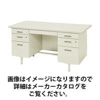 トヨセット トヨスチール 両袖デスク(旧JISタイプ) 100CG-821N 1台 463-0335（直送品）