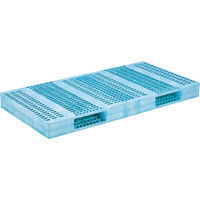 三甲 サンコー プラスチックパレット 825604 R2ー1122F ブルー SK-R2-1122F-BL 1枚(1個) 761-6601（直送品）