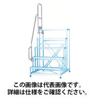 アルインコ 作業台片側手すり(左右兼用) CSBC5151用 CSBT5DL 1セット 769-7911（直送品）