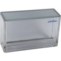 CAMAG カマグ 二槽式展開槽 20X10cm ガラス蓋付 022-5253 1個 792-4844（直送品）