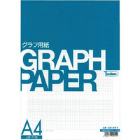 SAKAEテクニカルペーパー 片対数 A4-4片1 厚口 藍 50枚 A4-4カタ1（直送品）