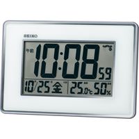 セイコータイムクリエーション 温湿度表示付き掛置兼用電波時計 SQ443S 1個