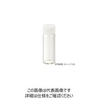 ねじ口瓶（無色）+メラミンキャップ（白）+シリコンゴムパッキン 組合せセット 100組入 S-08 250143 62-9979-86（直送品）