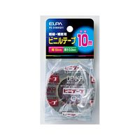 朝日電器 ビニールテープ10m グレー PS-01NH（GY） 1巻 62-8578-31（直送品）