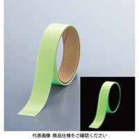 ユニット 高輝度蓄光テープ 25mm巾×1M 824-502 1巻（直送品）