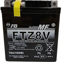 【二輪車用品】古河電池 シールド型 バイク用バッテリー液入充電済 FTZ8V 1個（直送品）