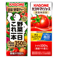 カゴメ　健康経営サポートBセット（トマトジュース食塩無添加200ml 48本＋野菜一日これ一本200ml 48本）