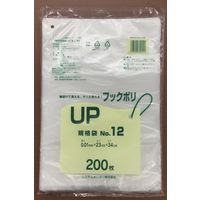 システムポリマー UP-12 フックポリ 規格袋 NO12 200枚/(60冊入)　1箱（直送品）