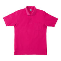 ボンマックス ポケット付きCVC鹿の子ドライポロシャツ　MS3114-29　Sピンク　LL　1枚（直送品）