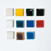 新日本造形 楽焼き色釉薬A(無鉛) 粉末1Kg 黒 231-359 2個（直送品）