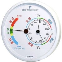 クレセル 日本製　健康管理目安　温湿度計 TF-165W 1台