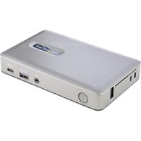 ドッキングステーション Type-C接続 DP VGA LAN 3.5mmオーディオ USB-A Cポート PD65W（直送品）