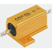 Arcol シャーシ取り付け抵抗器，15W，500mΩ，±5％ HS15 R5 J 1個（直送品）