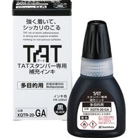 シヤチハタ ＴＡＴスタンパーインキ２０多目的Ａ　黒 XQTR-20-GA-K 1個（取寄品）