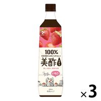 CJジャパン 美酢（ミチョ）いちご 900ml 1セット（3本）
