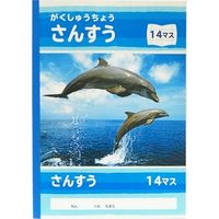 サンフレイムジャパン Ｂ5学習帳　さんすう　14マス 500-2595 1セット（10冊）（直送品）