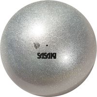 ササキ(SASAKI) レディース 新体操用具 メタリックボール シルバー(SI) M207MF 1着（直送品）