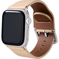 Apple Watch Series 1/2/3/4/5/SE/6/7 (38/40/41mm) バンド Vahane ライトベージュ（直送品）