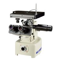 中央精機 パーソナルマイクロスコープ（倒立型金属顕微鏡） VELNUS-E3 1台（直送品）