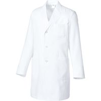 チトセ ドクターコート (長袖) 男性用　ホワイト　M UN-0201 1枚（取寄品）